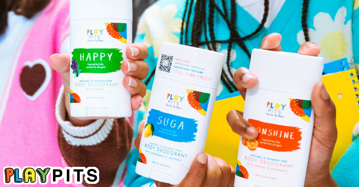 Play Pits- Natural Deodorant for KIDS