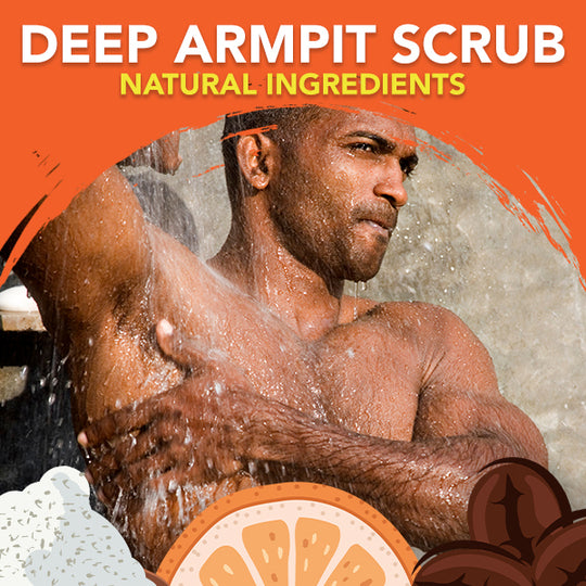 Deep Armpit Scrub, Natural Ingredients We Recommend for the Shower