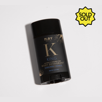 KING: Sandalwood & Bourbon | Natural Deodorant - Play Pits
