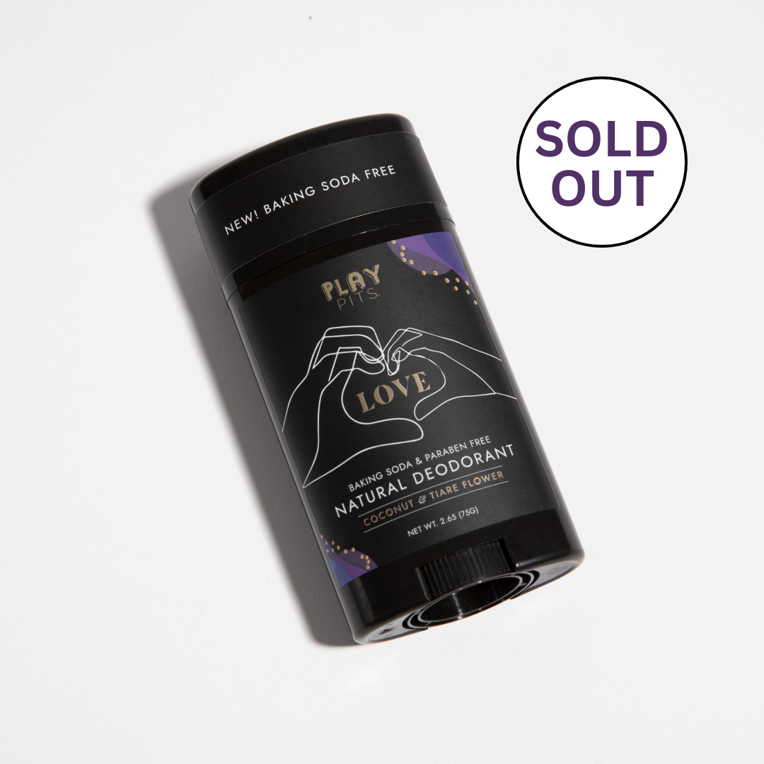 LOVE Baking Soda Free: Coconut & Tiare Flower | Natural Deodorant - Play Pits